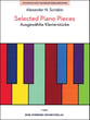 Selected Piano Pieces piano sheet music cover